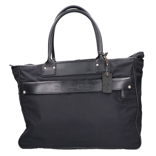 Felisi 14-26 Nylon Leather Tote Bag Black Size ONE SIZE