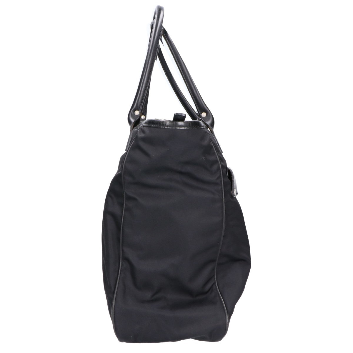 Felisi 14-26 Nylon Leather Tote Bag Black Size ONE SIZE