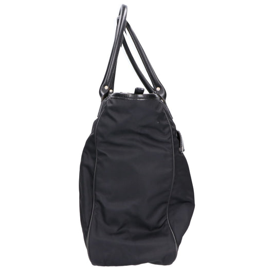 Felisi 14-26 Nylon Leather Tote Bag Black Size ONE SIZE