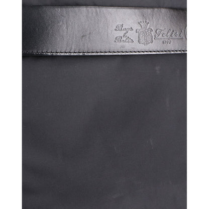 Felisi 14-26 Nylon Leather Tote Bag Black Size ONE SIZE