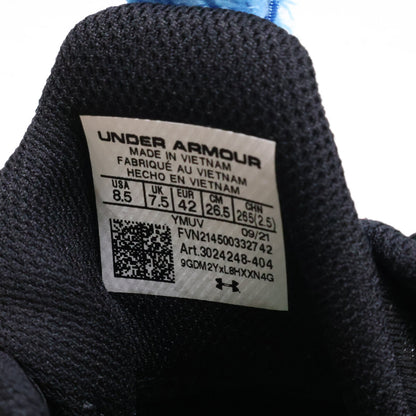 UNDER ARMOUR x Sesame Street Sneakers Blue/Black Size 26.5