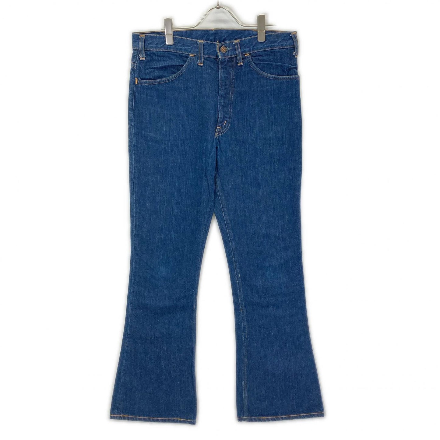 LEVI'S 70s 646 Indigo Bootcut 42TALON Zip Boots Denim