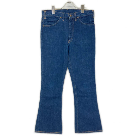 LEVI'S 70s 646 Indigo Bootcut 42TALON Zip Boots Denim