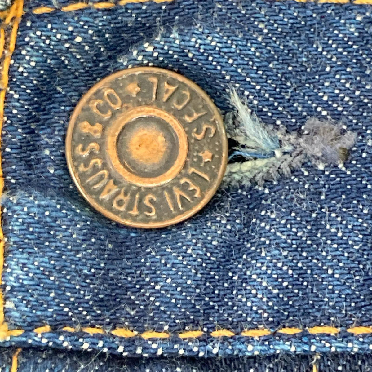 LEVI'S 70s 646 Indigo Bootcut 42TALON Zip Boots Denim