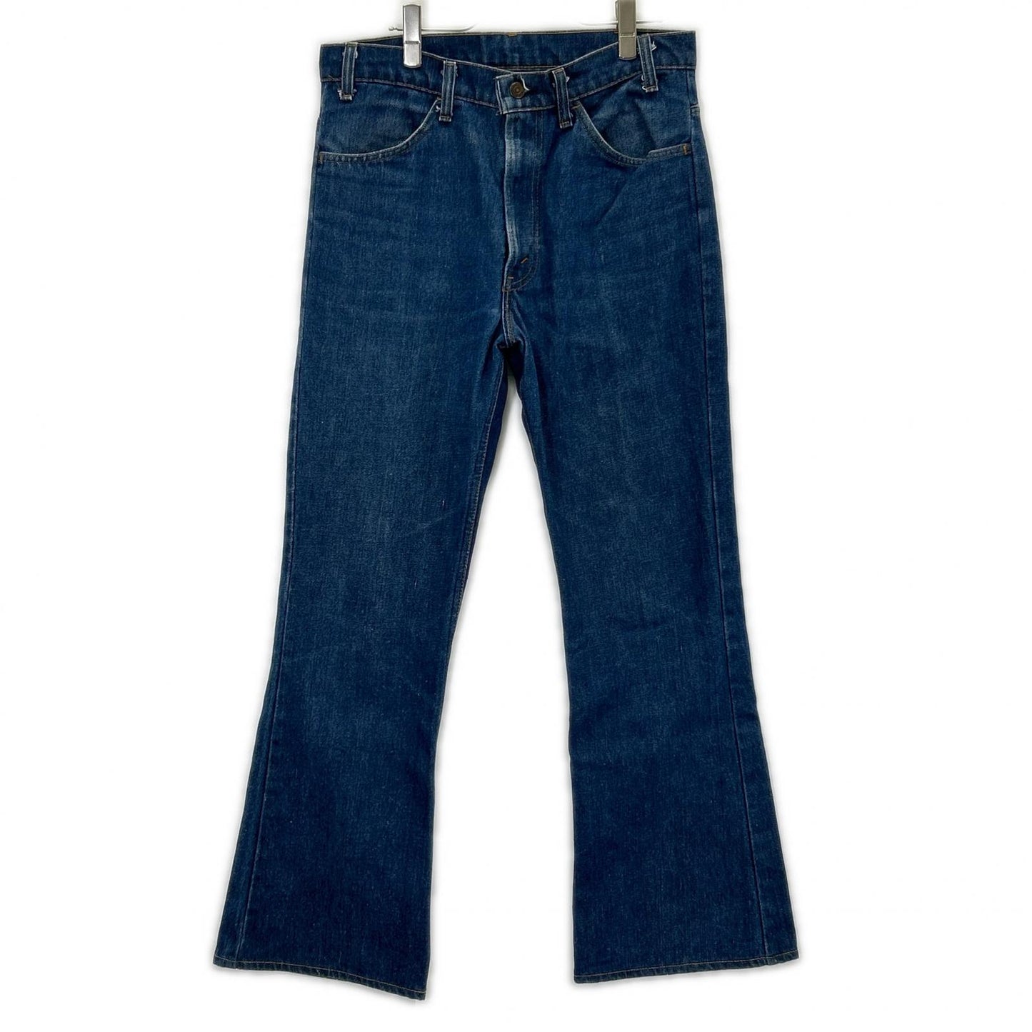 LEVI'S 646-0917 Indigo Orange Tab Denim Jeans Size W34L30