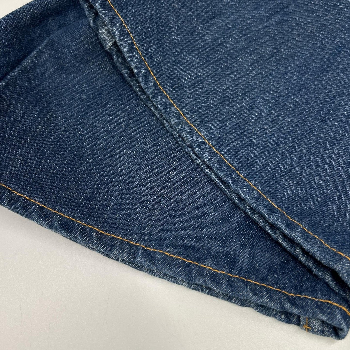 LEVI'S 646-0917 Indigo Orange Tab Denim Jeans Size W34L30