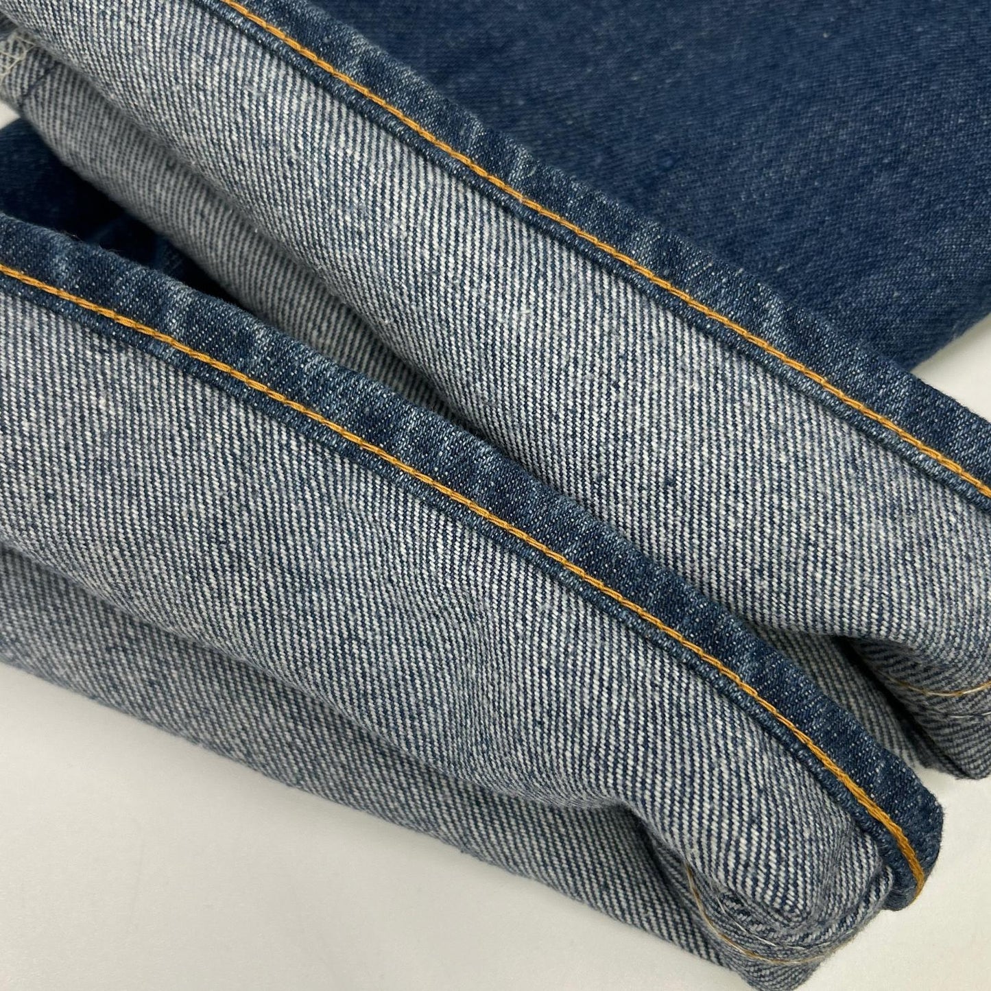 LEVI'S 646-0917 Indigo Orange Tab Denim Jeans Size W34L30
