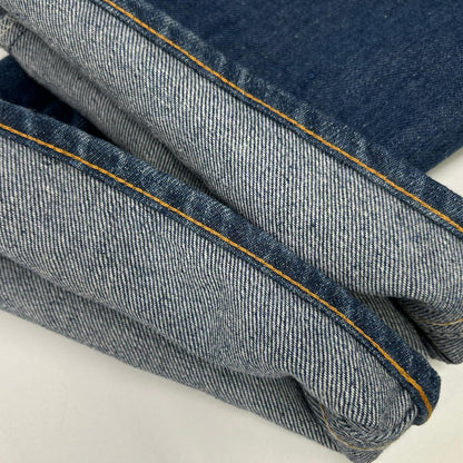 LEVI'S 646-0917 Indigo Orange Tab Denim Jeans Size W34L30