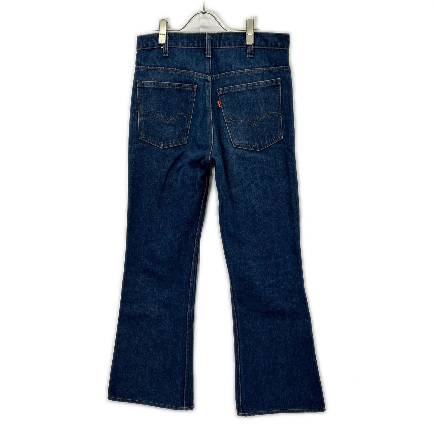 LEVI'S 646-0917 Indigo Orange Tab Denim Jeans Size W34L30