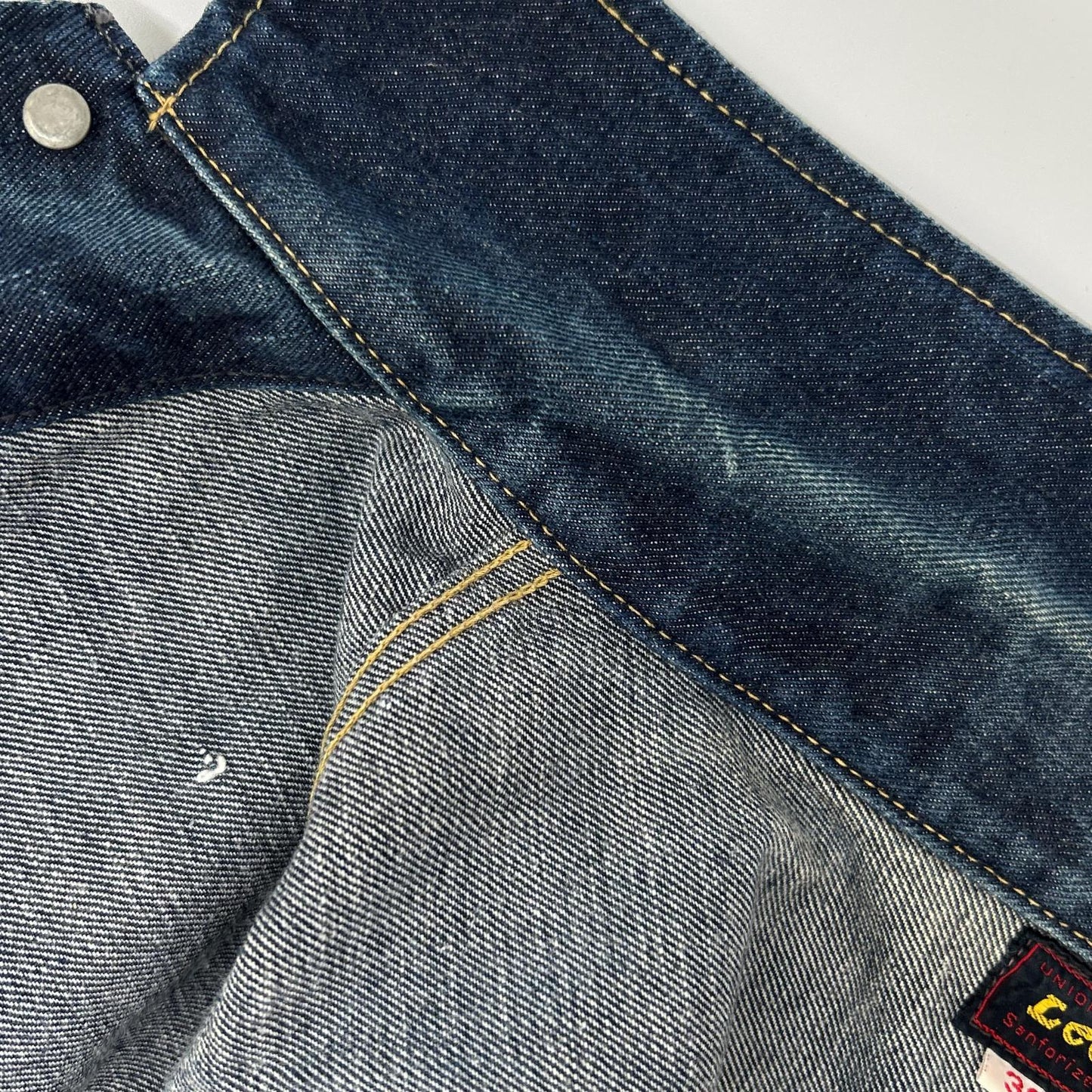 Lee ×Real McCoy's Indigo Denim Jacket Size 36
