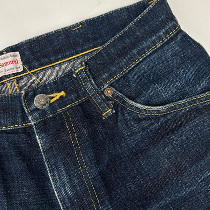 SAMURAI JEANS S0120XJ Blade 17oz Selvedge Bootcut denim