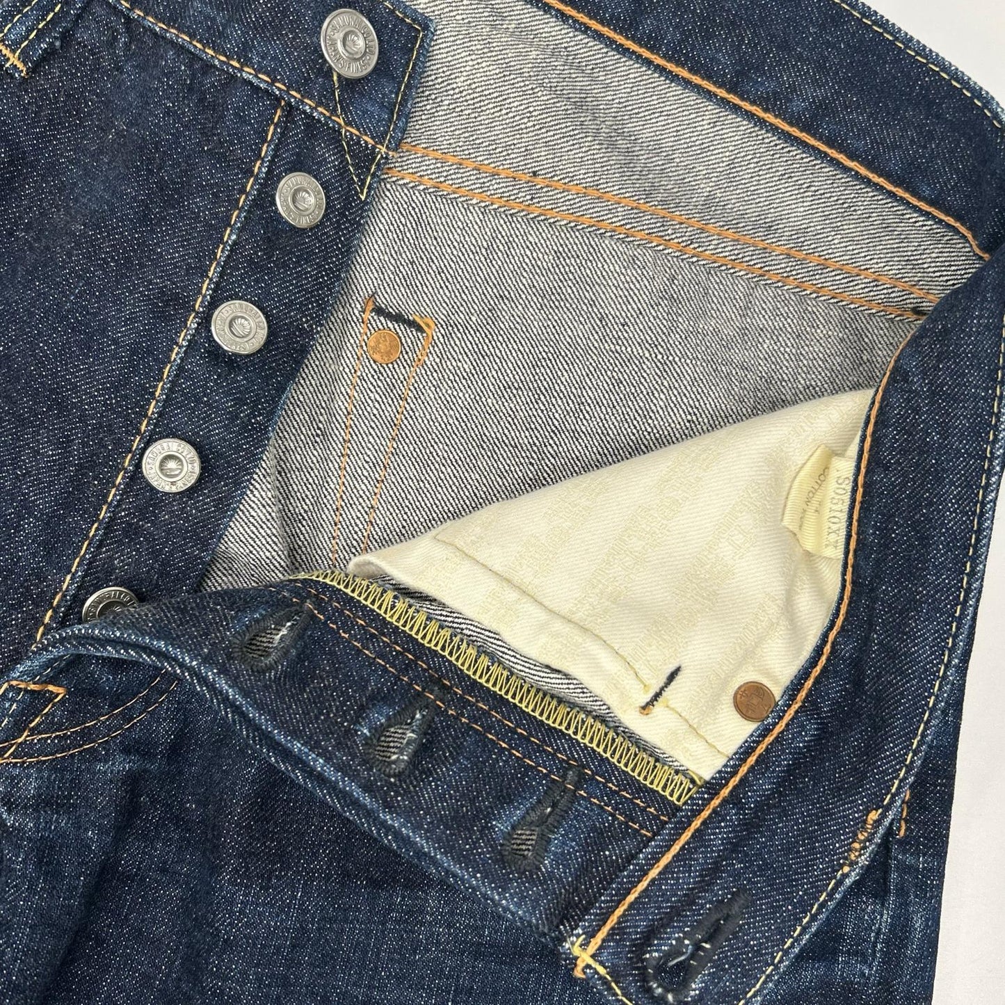 SAMURAI JEANS S0510XX Indigo 15oz Denim Jeans Size W31L36