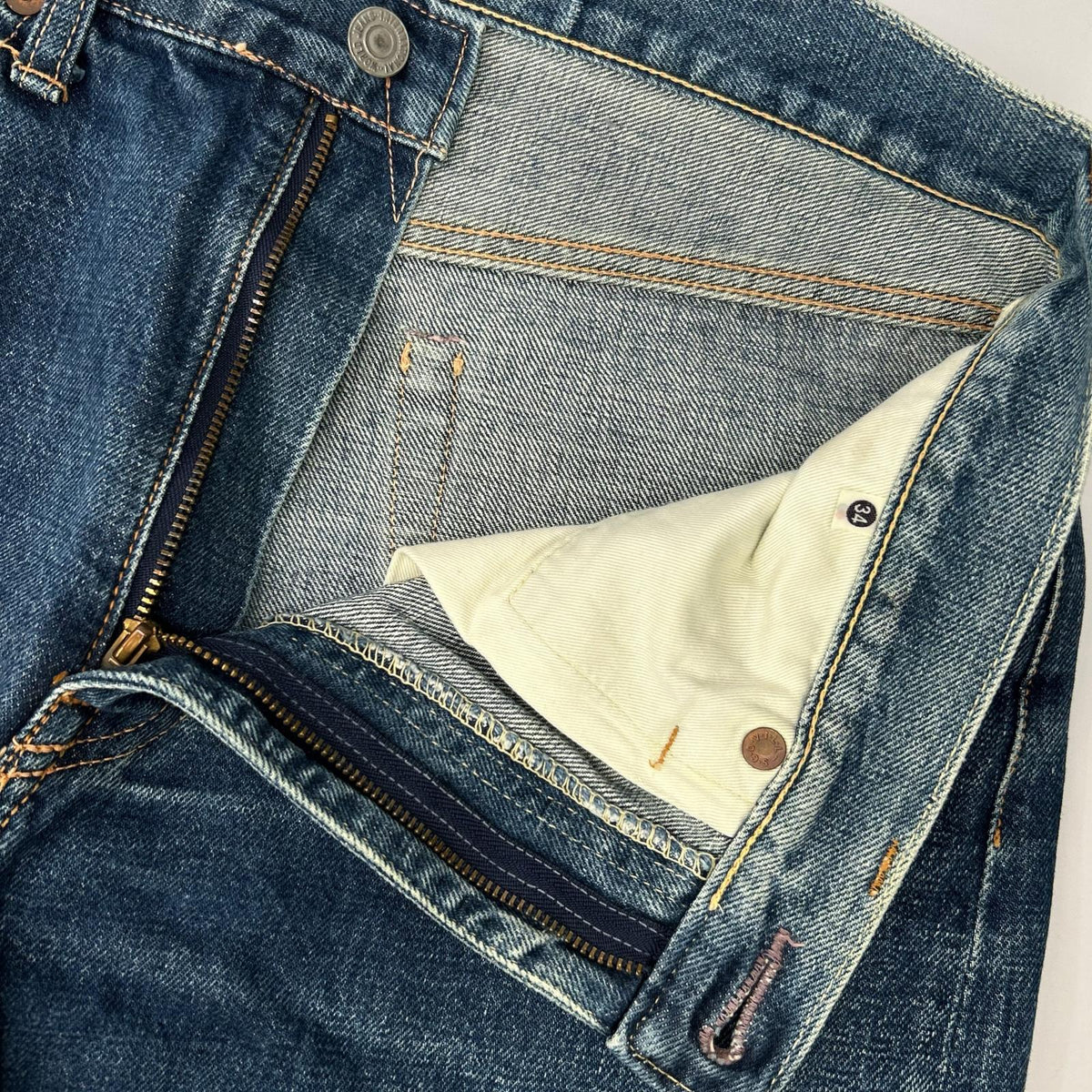 KAPITAL Indigo Blue Denim Jeans Size 34