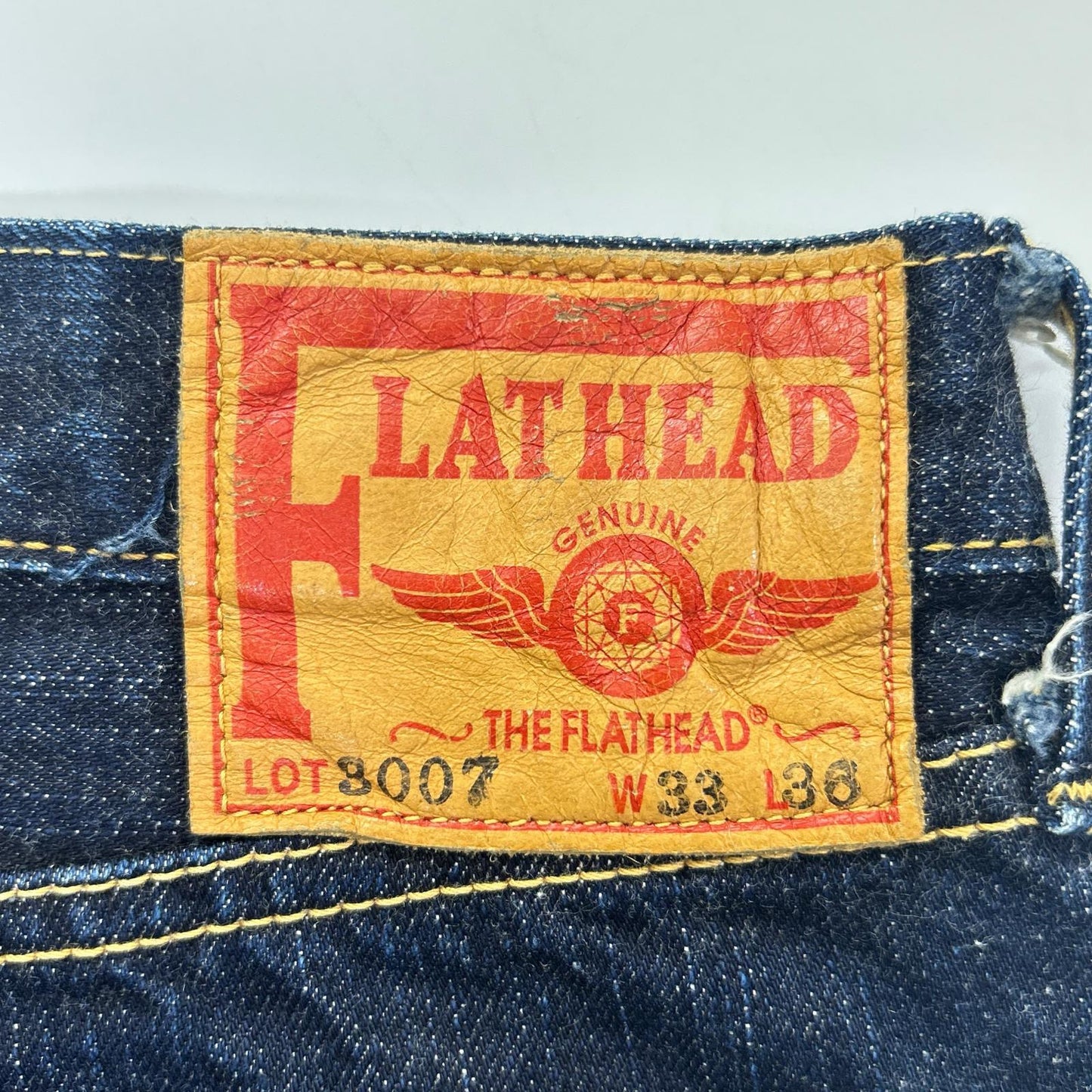 THE FLAT HEAD 3007 Indigo Bootcut denim Size 33