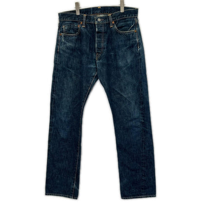 THE REAL MCCOY'S 004 Indigo Straight Jeans Size W33L36