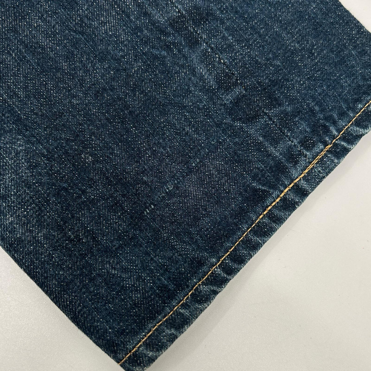 THE REAL MCCOY'S 004 Indigo Straight Jeans Size W33L36
