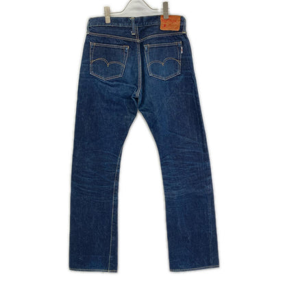 STUDIO D'ARTISAN SD-301 Indigo Leather Denim Jeans Size 31