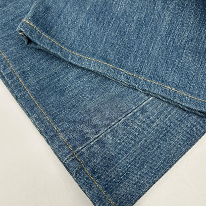 JELADO Indigo Vintage Patchwork Flare Jeans
