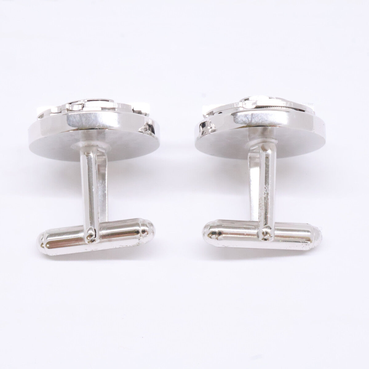 MILUS Silver Movement Cufflinks