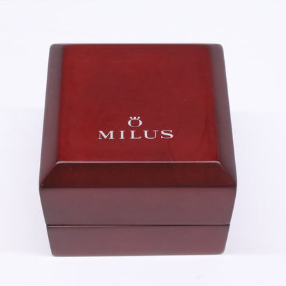 MILUS Silver Movement Cufflinks