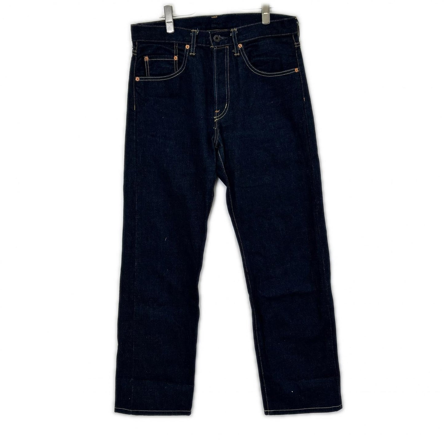 TEDMAN Indigo Cotton Back Print DEVIL Selvedge Jeans Size 32