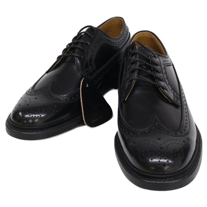 REGAL 2589 Black Wingtip Derby Sneakers Size 24 1/2EE