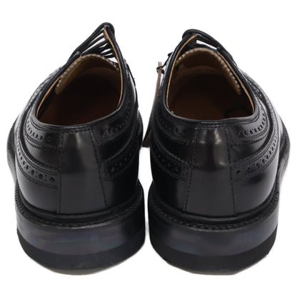 REGAL 2589 Black Wingtip Derby Sneakers Size 24 1/2EE