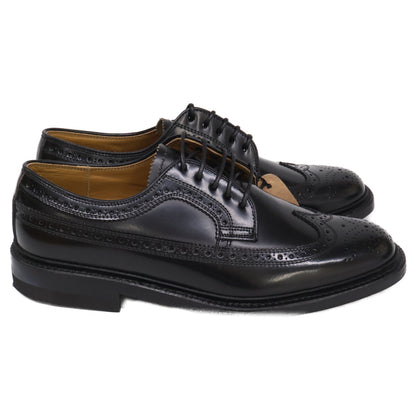 REGAL 2589 Black Wingtip Derby Sneakers Size 24 1/2EE