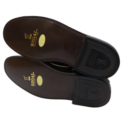 REGAL 2589 Black Wingtip Derby Sneakers Size 24 1/2EE