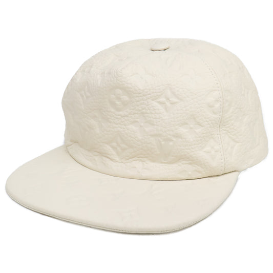 LOUIS VUITTON MP2321 Monogram Quill Cap Off-White Size TU