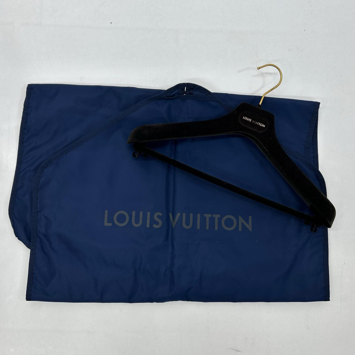 LOUIS VUITTON 12AW Damier Lining Pinstripe Suit Size 44