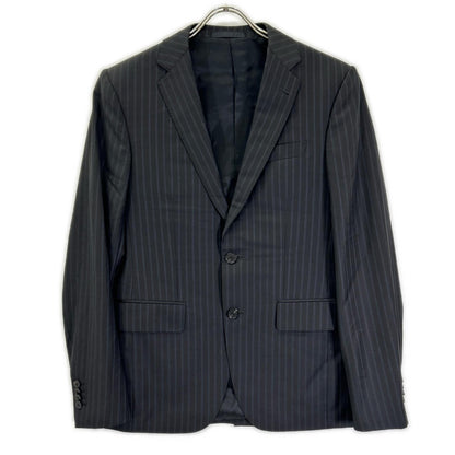 LOUIS VUITTON 12AW Damier Lining Pinstripe Suit Size 44