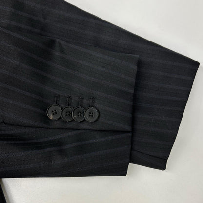 LOUIS VUITTON 12AW Damier Lining Pinstripe Suit Size 44