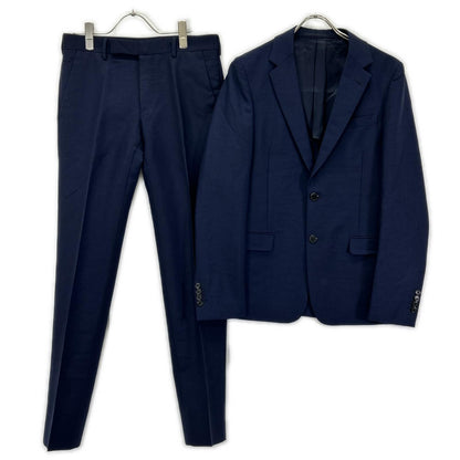 PRADA 2015 UAF437 Navy Mohair Wool Blend Suit Size 44