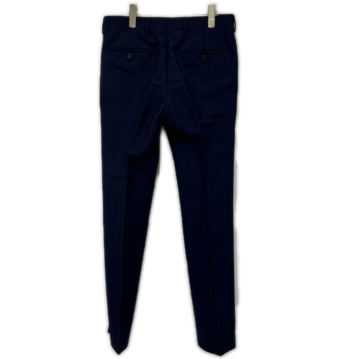 PRADA 2015 UAF437 Navy Mohair Wool Blend Suit Size 44
