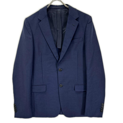 PRADA 2015 UAF437 Navy Mohair Wool Blend Suit Size 44