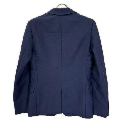 PRADA 2015 UAF437 Navy Mohair Wool Blend Suit Size 44
