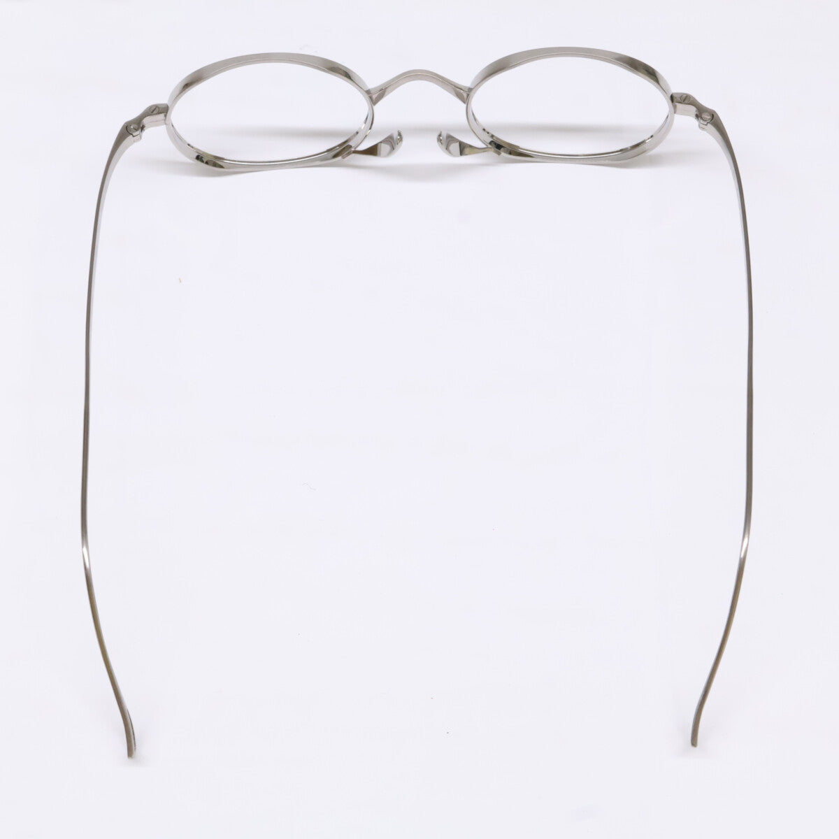 KameManNen KMN9918 TSH Oval Silver Titanium Glasses Size 45X22-145