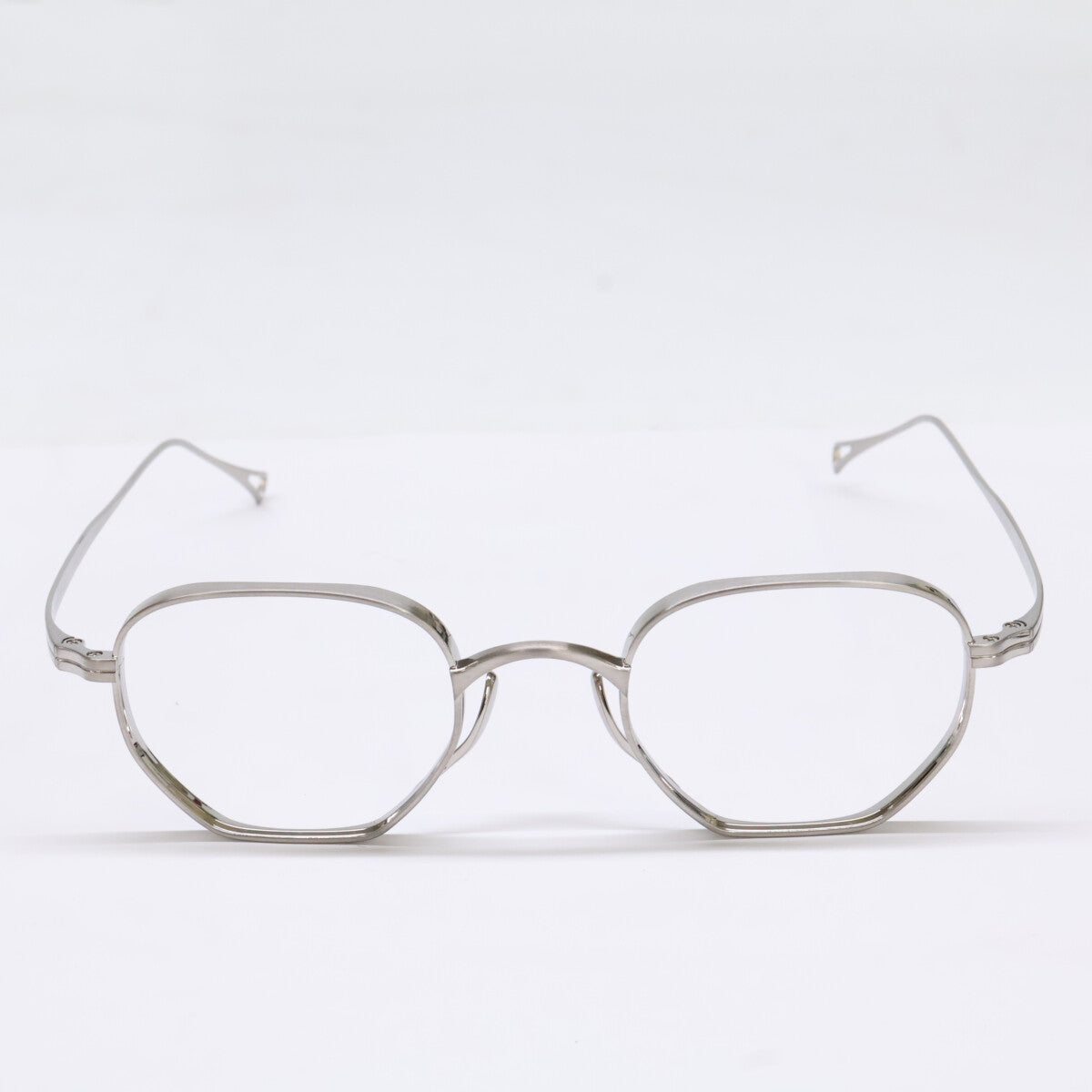 KameManNen KMN9919 TSH Silver Titanium Glasses Size 46X22-145