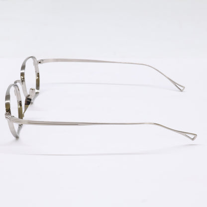 KameManNen KMN9919 TSH Silver Titanium Glasses Size 46X22-145
