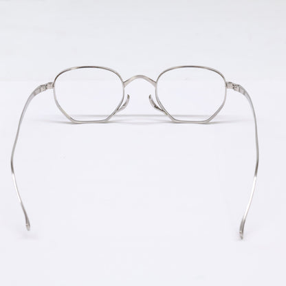 KameManNen KMN9919 TSH Silver Titanium Glasses Size 46X22-145