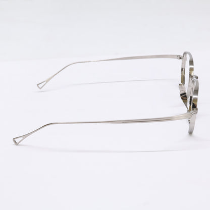 KameManNen KMN9919 TSH Silver Titanium Glasses Size 46X22-145