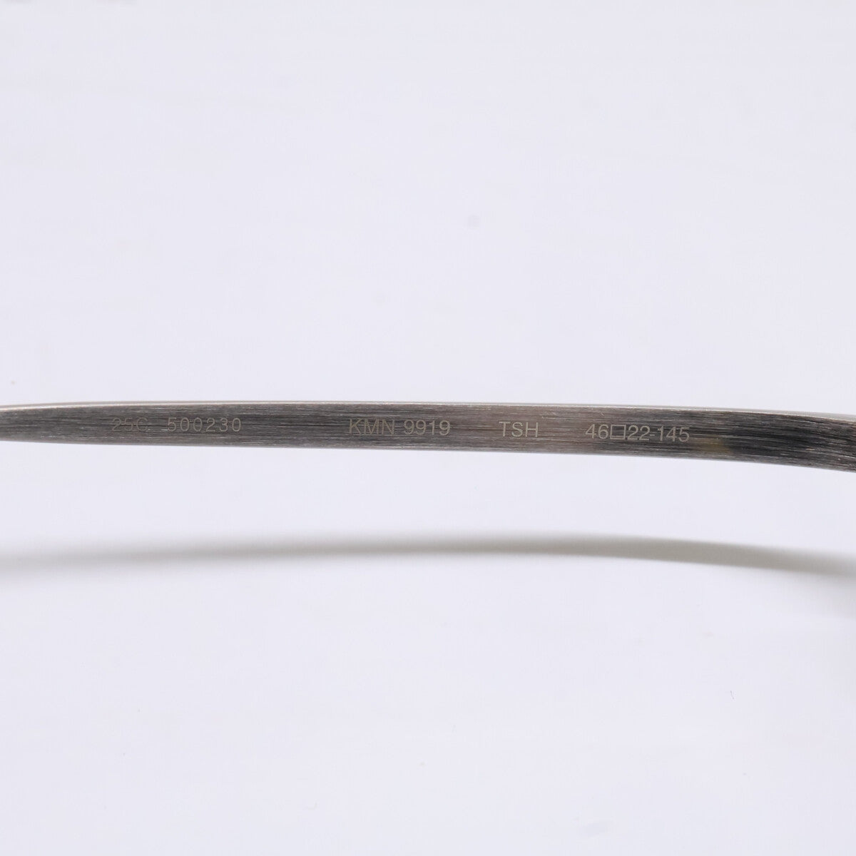 KameManNen KMN9919 TSH Silver Titanium Glasses Size 46X22-145