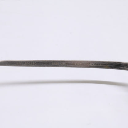KameManNen KMN9919 TSH Silver Titanium Glasses Size 46X22-145