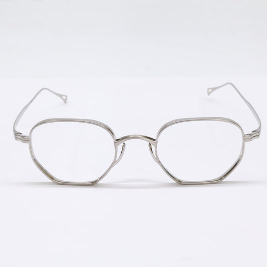 KameManNen KMN9919 TSH Silver Titanium Glasses Size 48X22-145