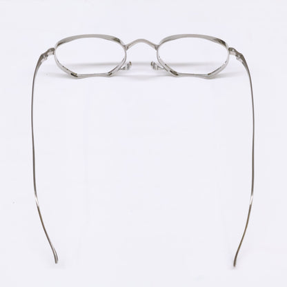 KameManNen KMN9919 TSH Silver Titanium Glasses Size 48X22-145