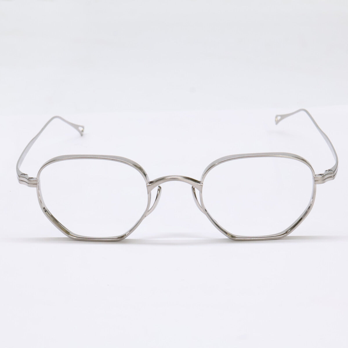 KameManNen KMN9919 TSH Silver Titanium Glasses Size 48X22-145