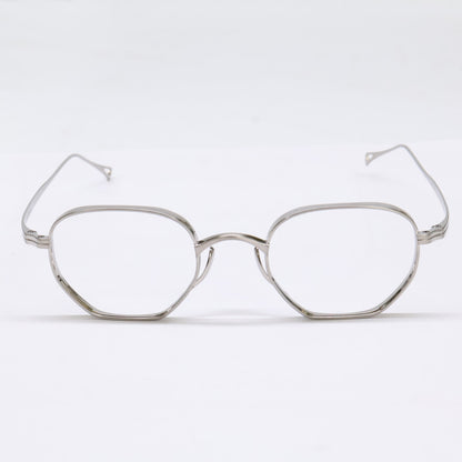 KameManNen KMN9919 TSH Silver Titanium Glasses Size 48X22-145