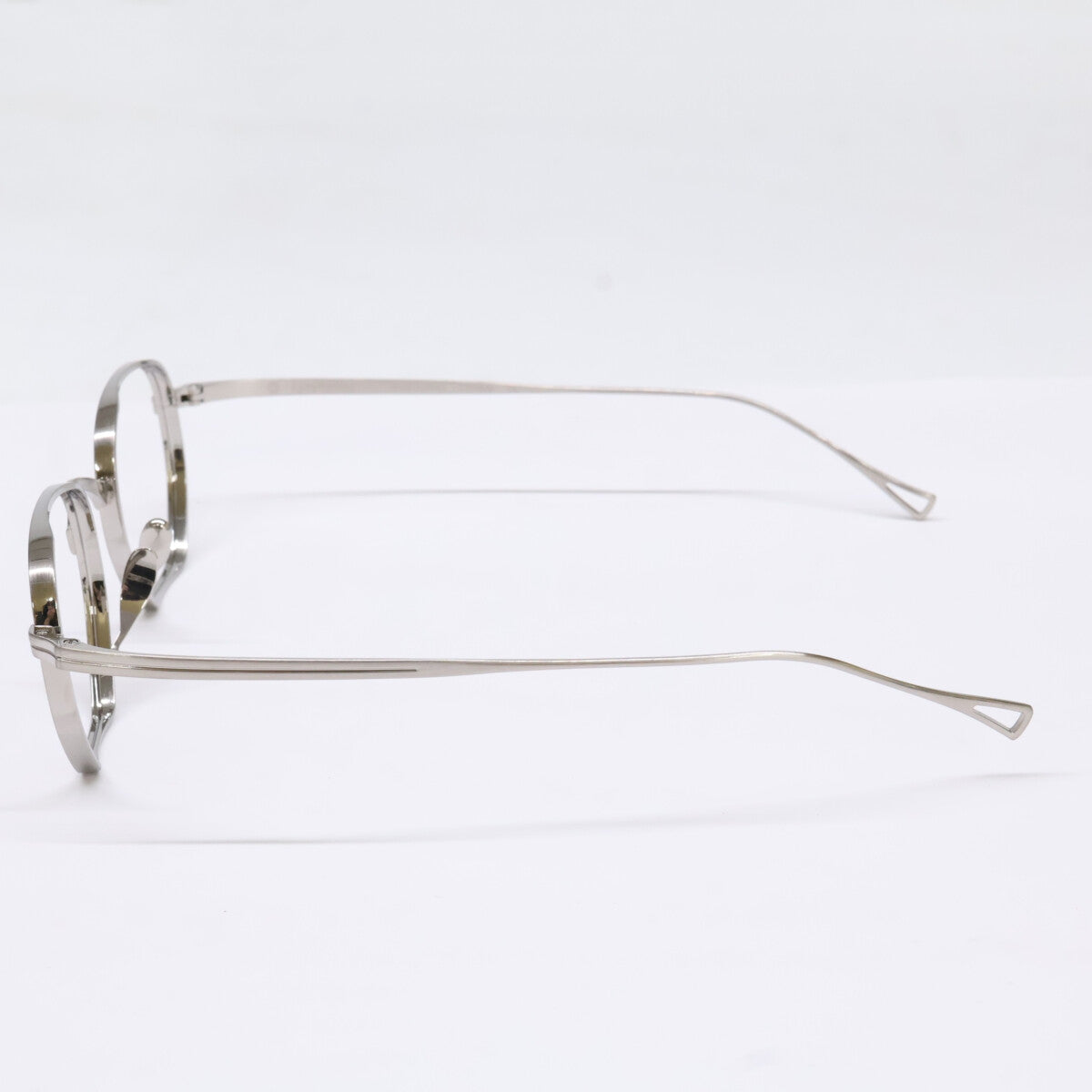 KameManNen KMN9919 TSH Silver Titanium Glasses Size 48X22-145