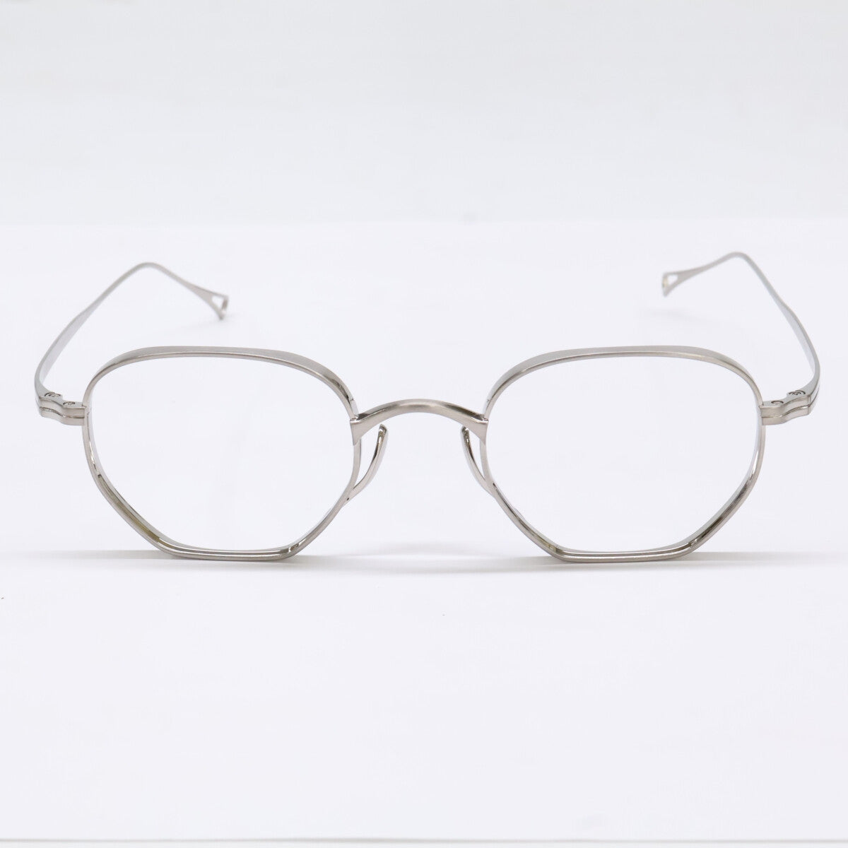 KameManNen KMN9919 TSH Silver Titanium Glasses Size 48X22-145